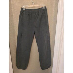 Wondery Ladies Green Pull On Outdoor Hiking Joggers Pants S GUC Elastic Waist